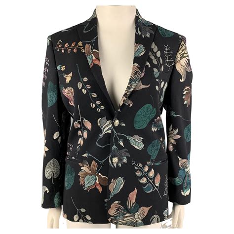 versus versace black and grey psychedelic print blazer|VERSUS by GIANNI VERSACE Multi.